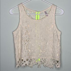 Crochet Crop Top Tank